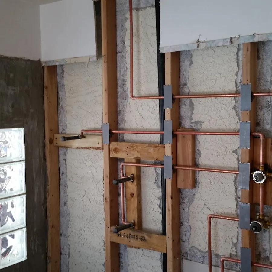 Copper pipe installation for Repiping in Pitman